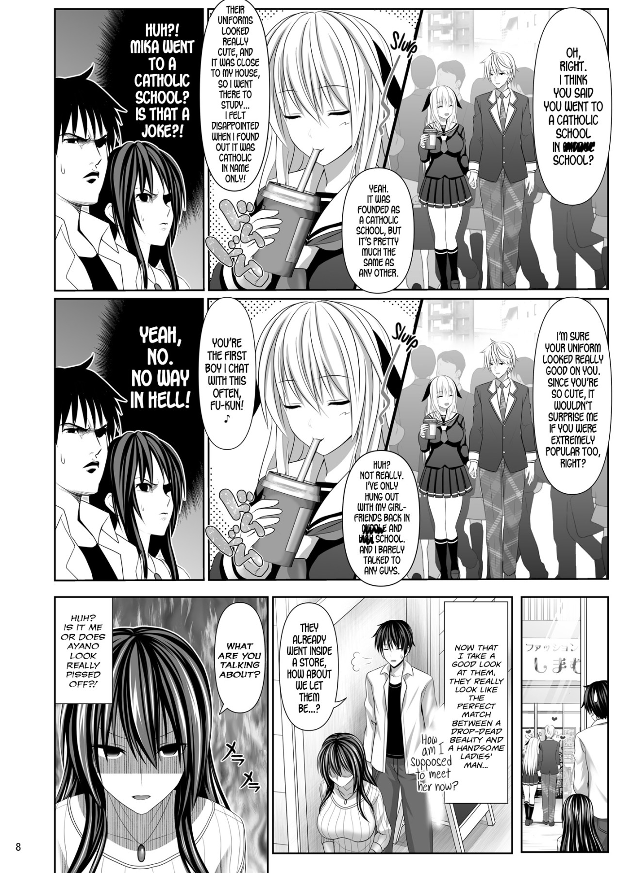 Hentai Manga Comic-SEX FRIEND 4-Read-7